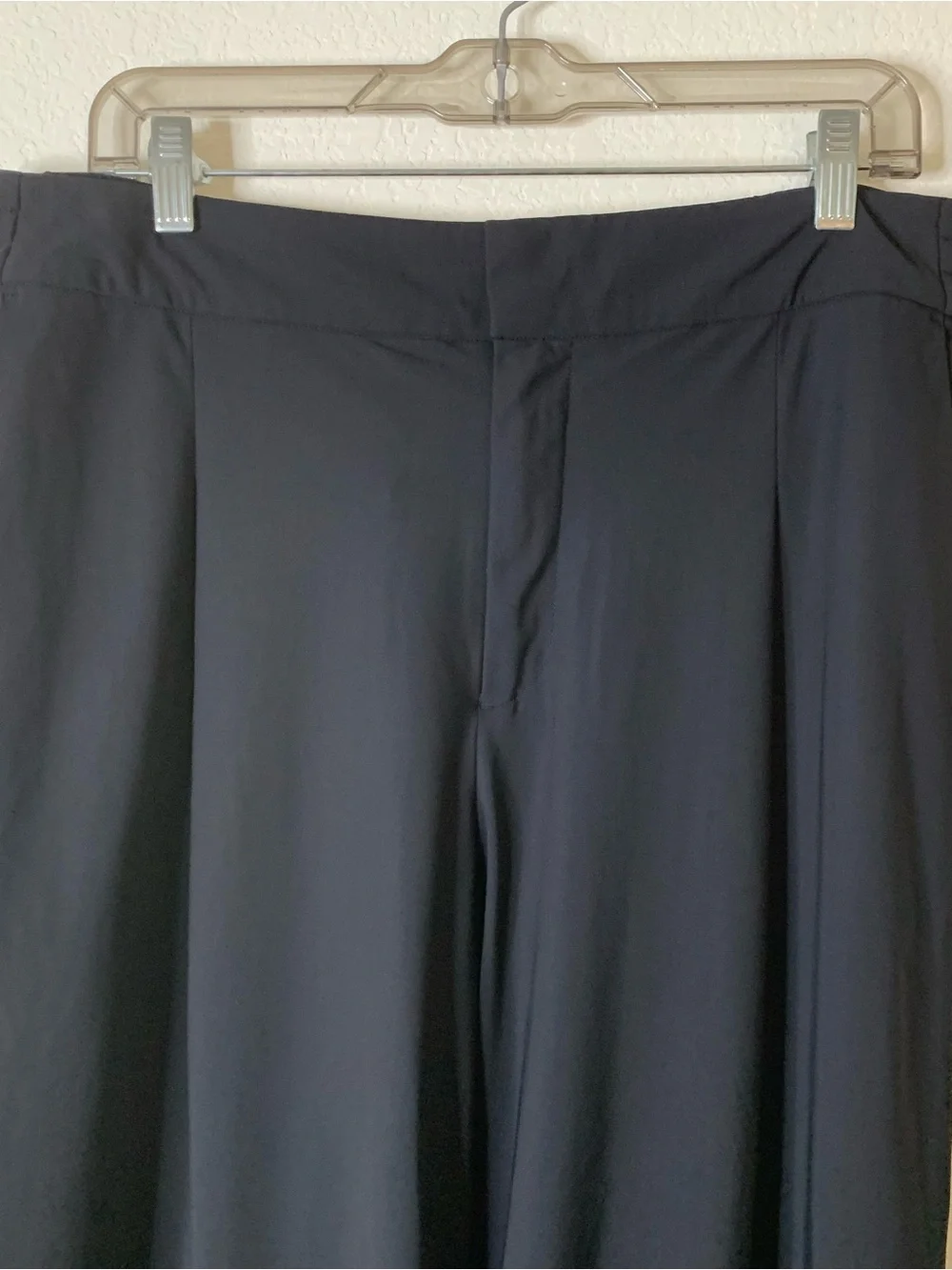 Athleta womens black pinnacle high rise trouser pants 14